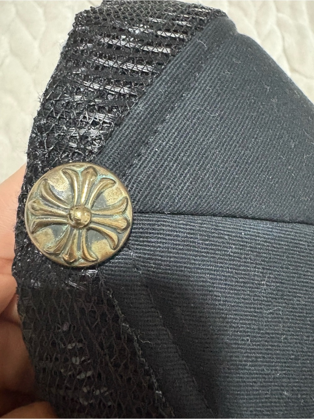 USED Chrome Hearts Cemetery Trucker Hat - Picture 4 of 9